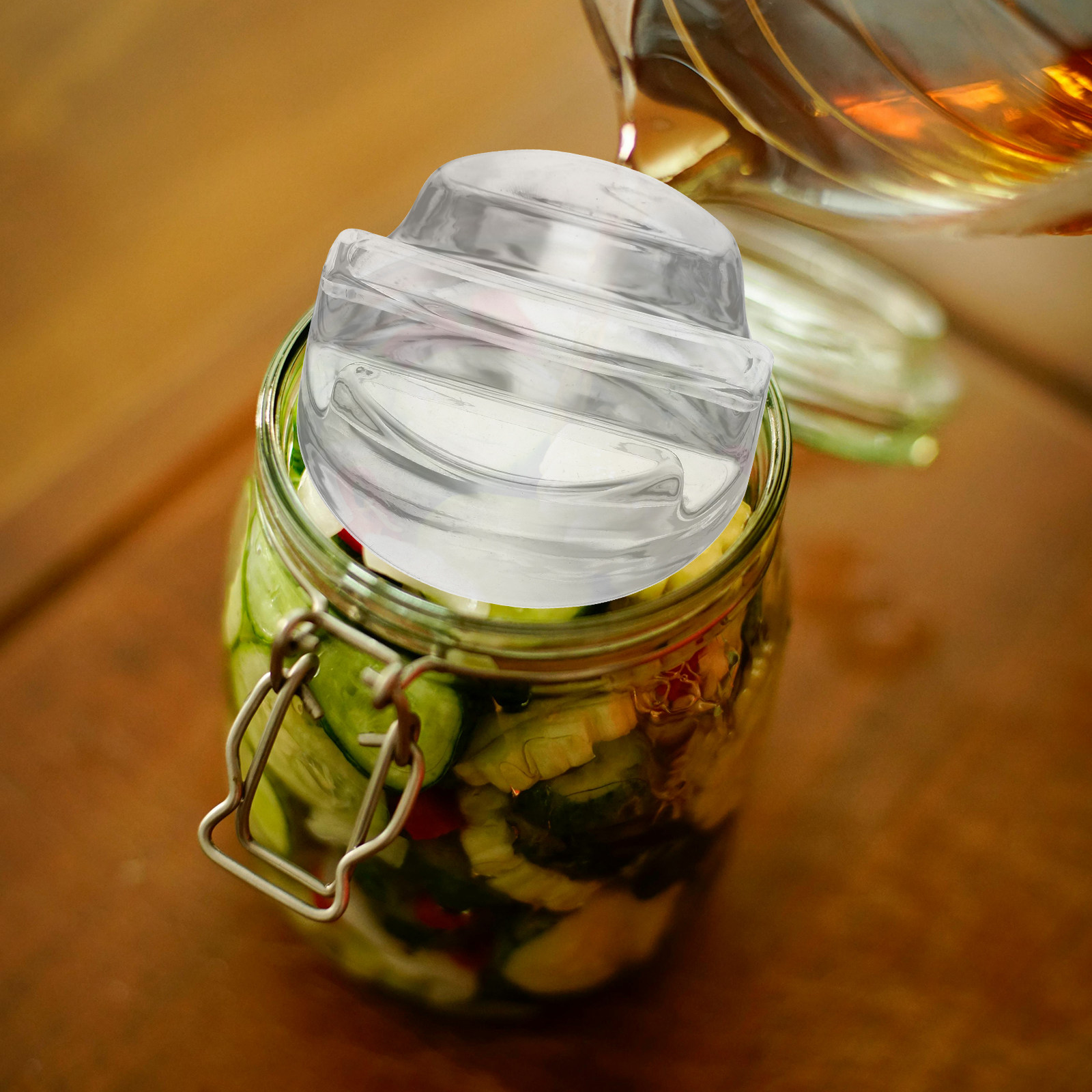 Wine Beer And Cider - Glass Fermentation Weight Easy Grip Heavy