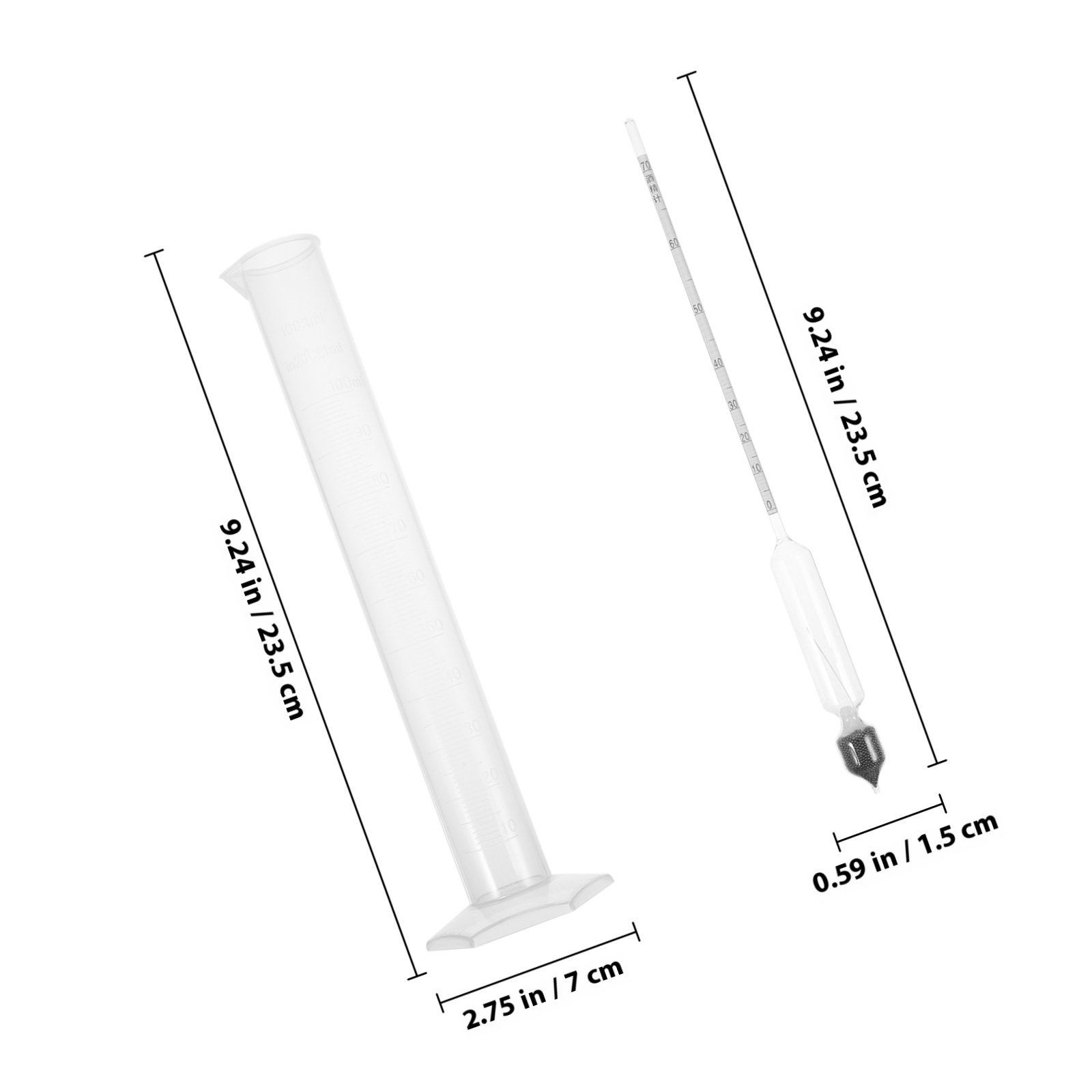 1Set Reusable Glass Hydrometer - đánh giá và giá Wine Beer And Cider