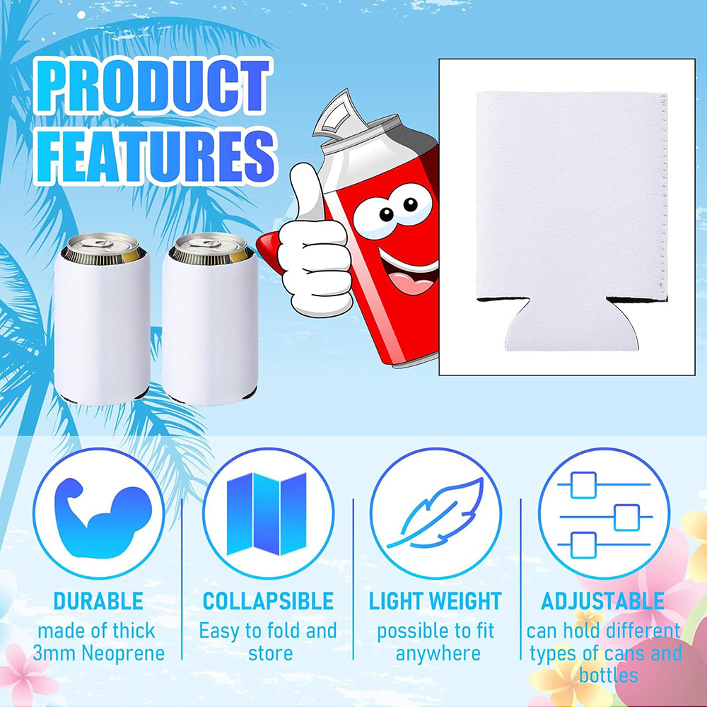 10-50 Pcs Blank Can Coolers Bu - đánh giá và giá Wine Chiller Sleeve