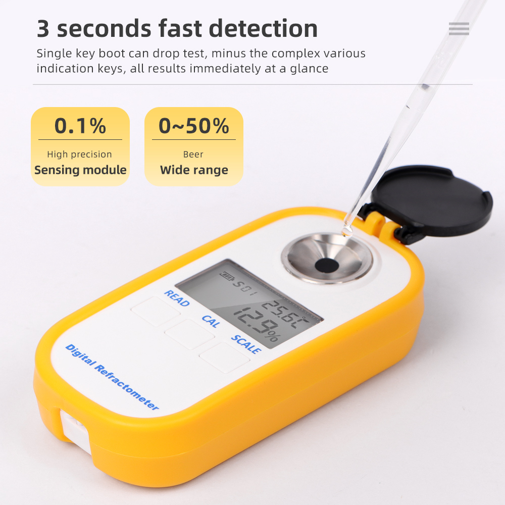 Digital Alcohol Refractometer  - đánh giá và giá Wine Beer Spirits
