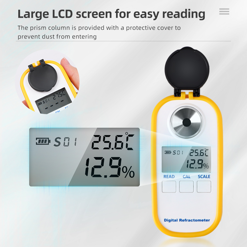 Digital Alcohol Refractometer  - đánh giá và giá Wine Beer Spirits