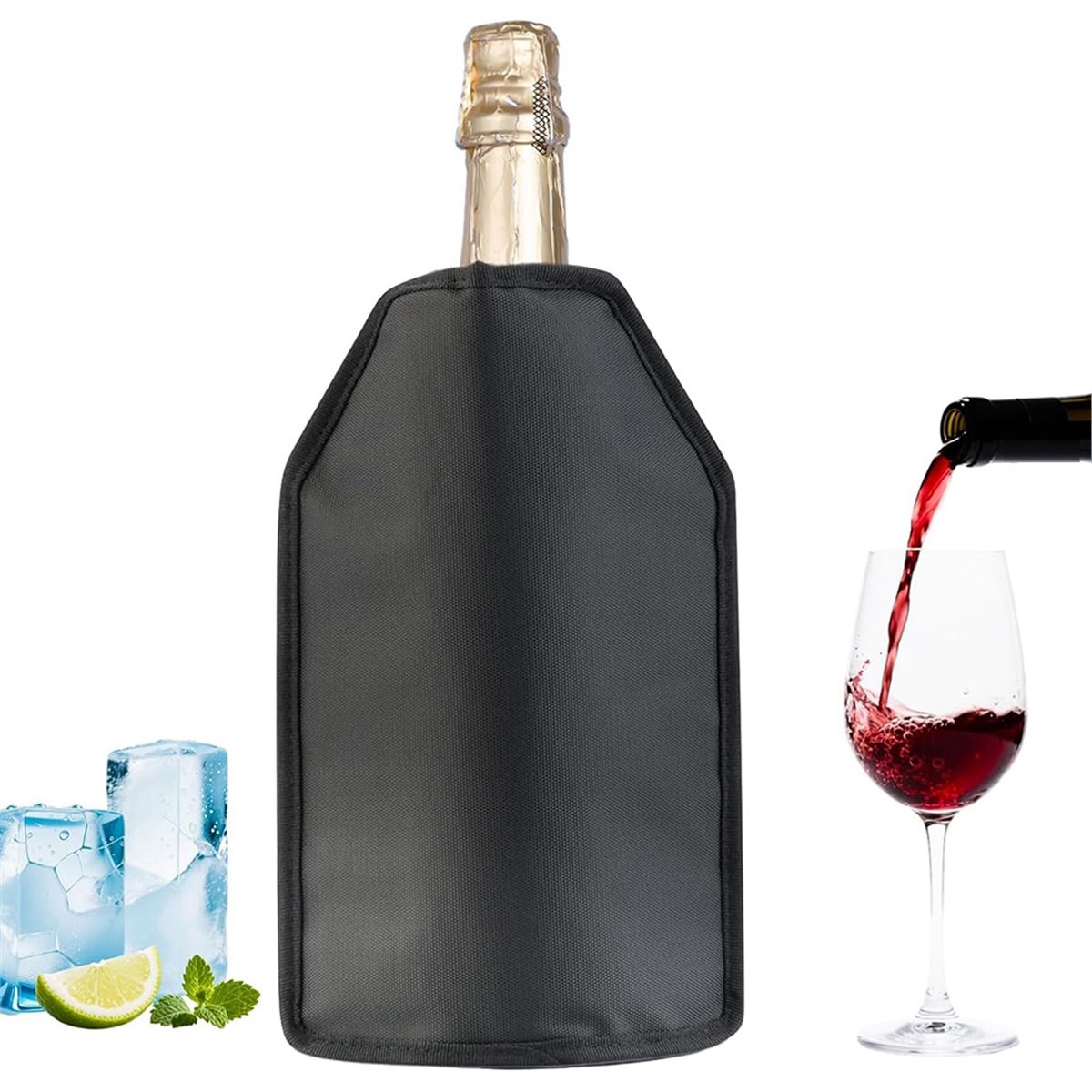 B-est Wine Cooler Sleeve, Wine - đánh giá và giá Wine Chiller Sleeve