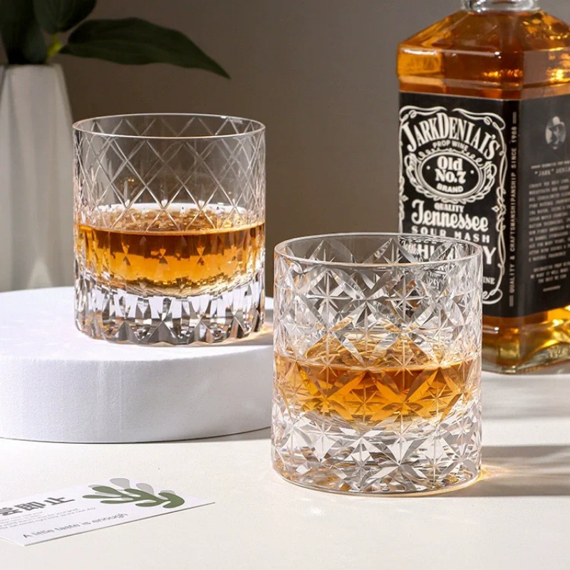 Handmade Whiskey Glass Edo Cut - đánh giá và giá Wine Beer Spirits