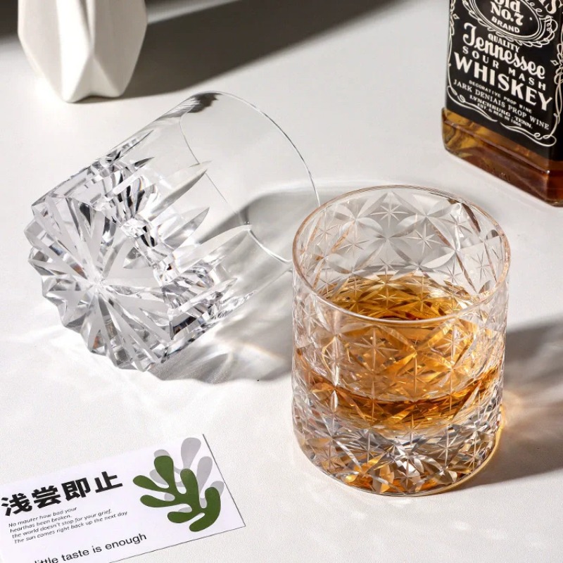 Handmade Whiskey Glass Edo Cut - đánh giá và giá Wine Beer Spirits