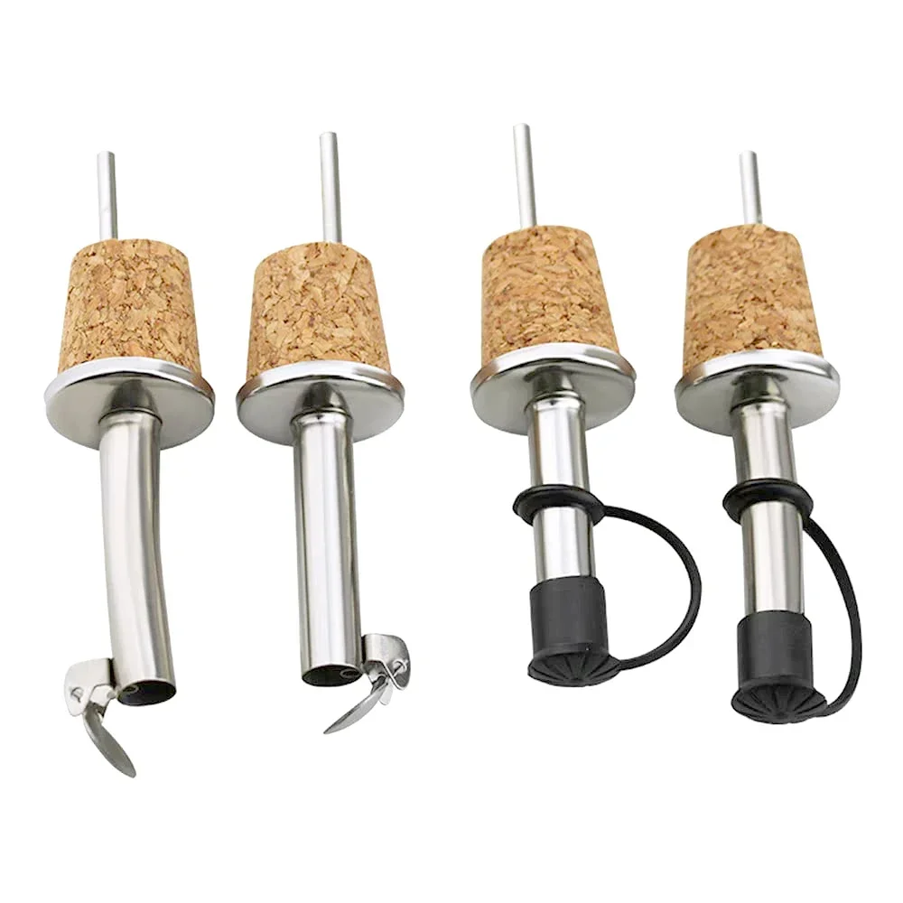 1PC Red Wine Cork Pourer Stain - đánh giá và giá Wine Beer Spirits