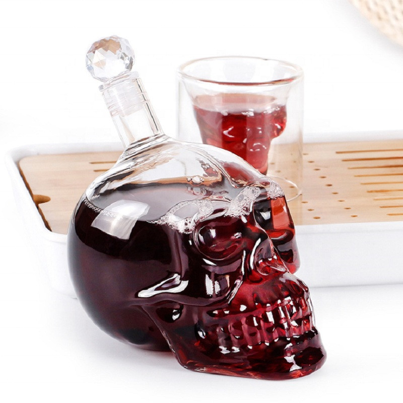 Creative Skull Head Decanter C - đánh giá và giá Wine Beer Spirits