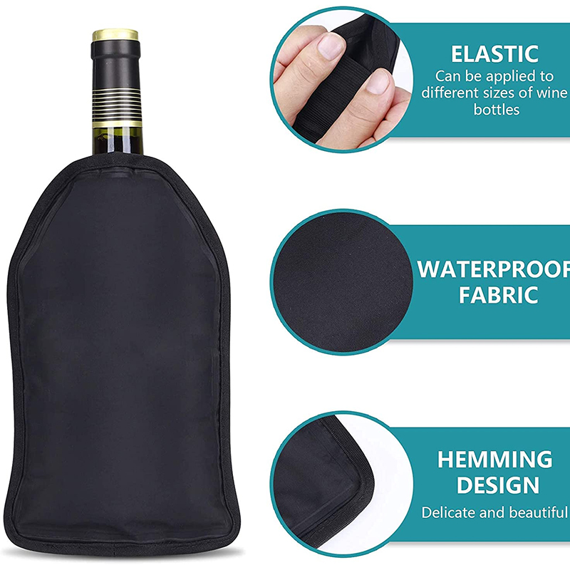 Wine Cooling Holder Ice Bag Je - đánh giá và giá Wine Chiller Sleeve