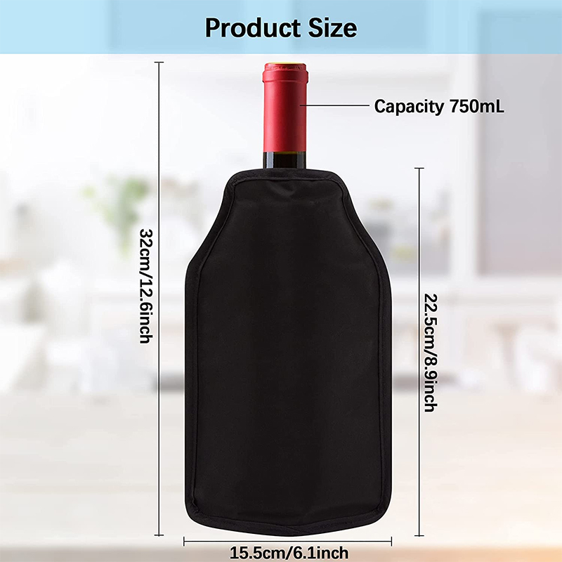 Wine Cooling Holder Ice Bag Je - đánh giá và giá Wine Chiller Sleeve