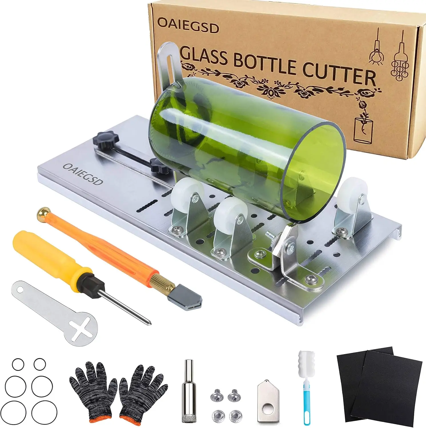 Glass Bottle Cutter Upgraded B - đánh giá và giá Wine Beer Spirits