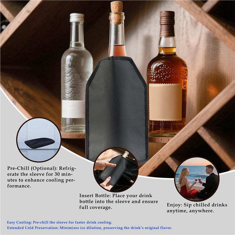 B-T 2X Wine Cooler Sleeve, Win - đánh giá và giá Wine Chiller Sleeve