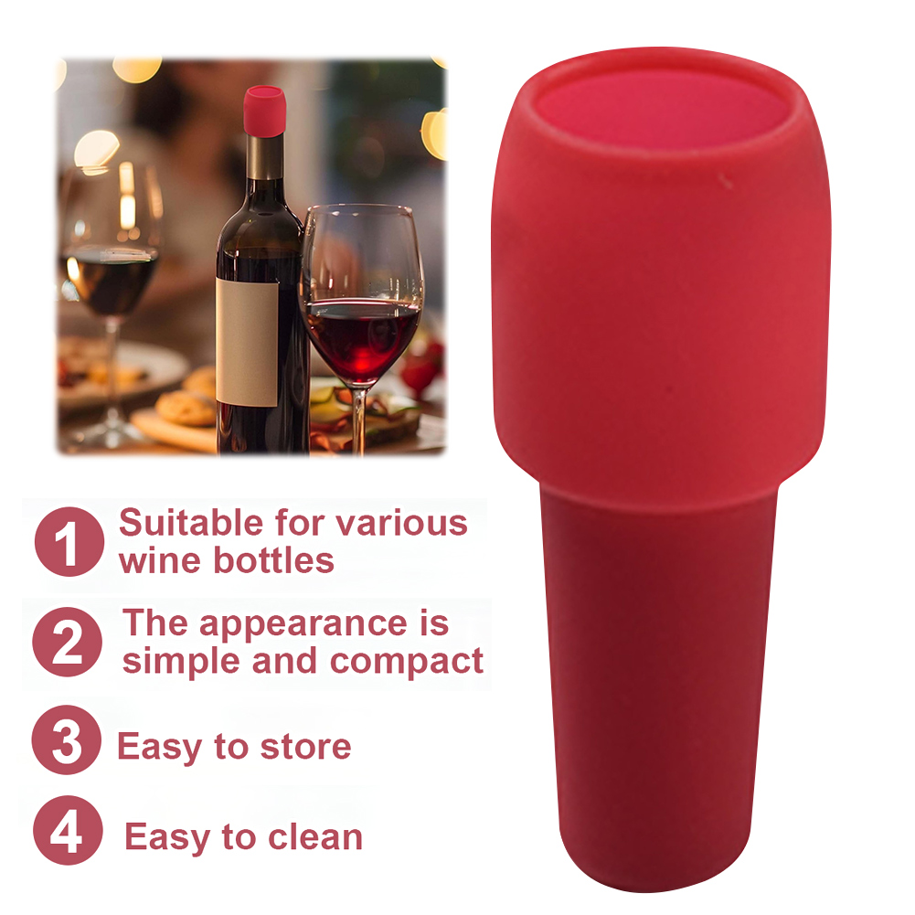 Silicone Wine Stoppers for Win - đánh giá và giá Wine X Beer