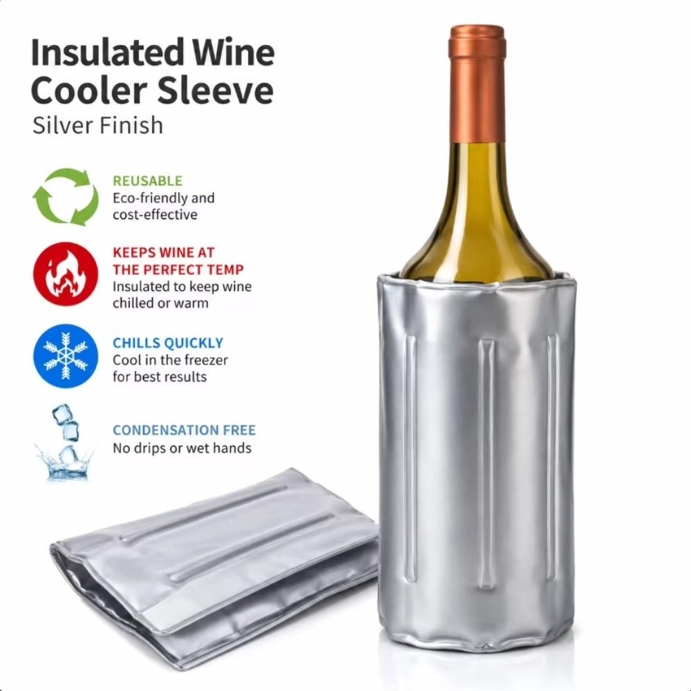 Rapid 33cm x 18cm Wine Cooler  - đánh giá và giá Wine Chiller Sleeve