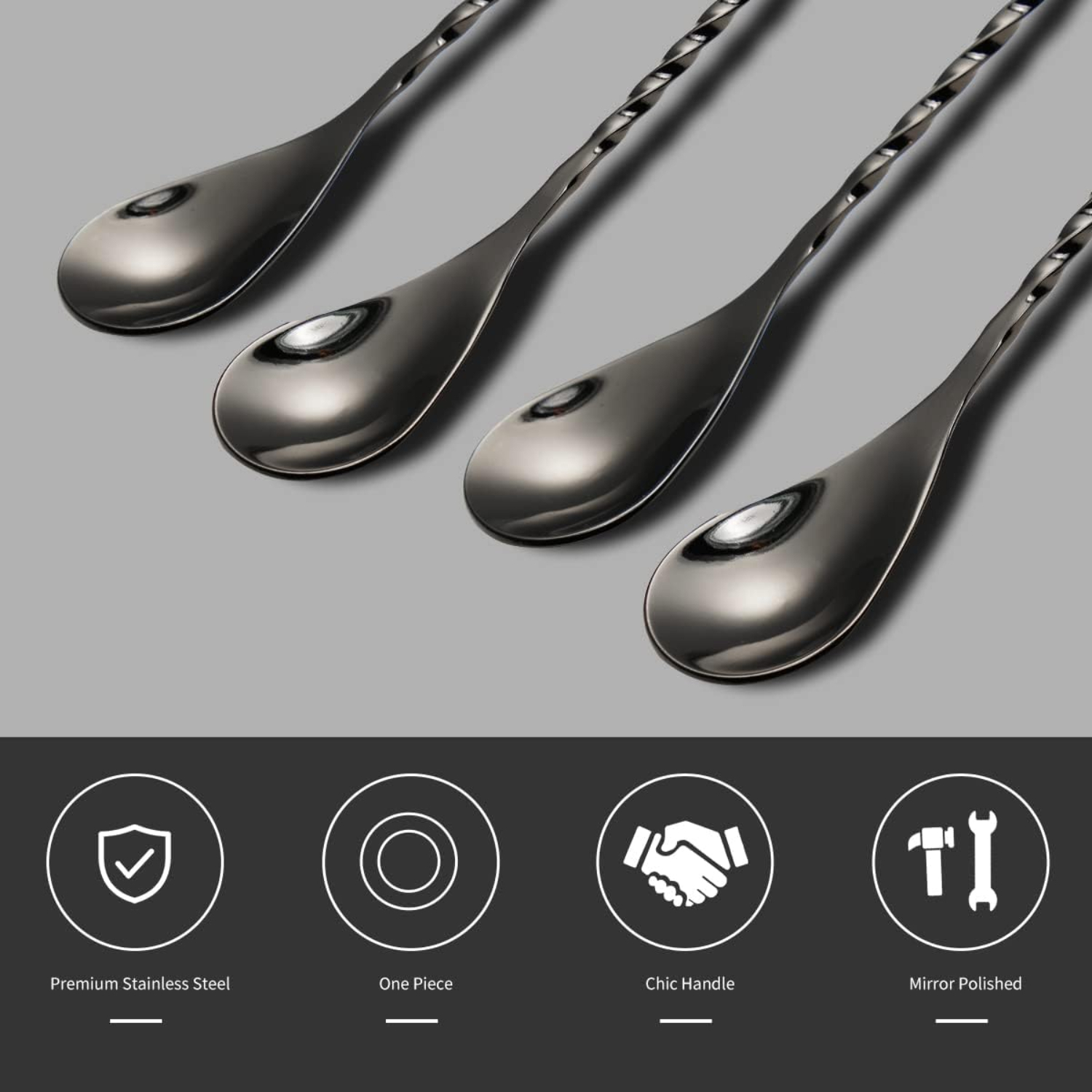 Cocktail Spoon Set of 2 - 12 I - đánh giá và giá Wine X Beer