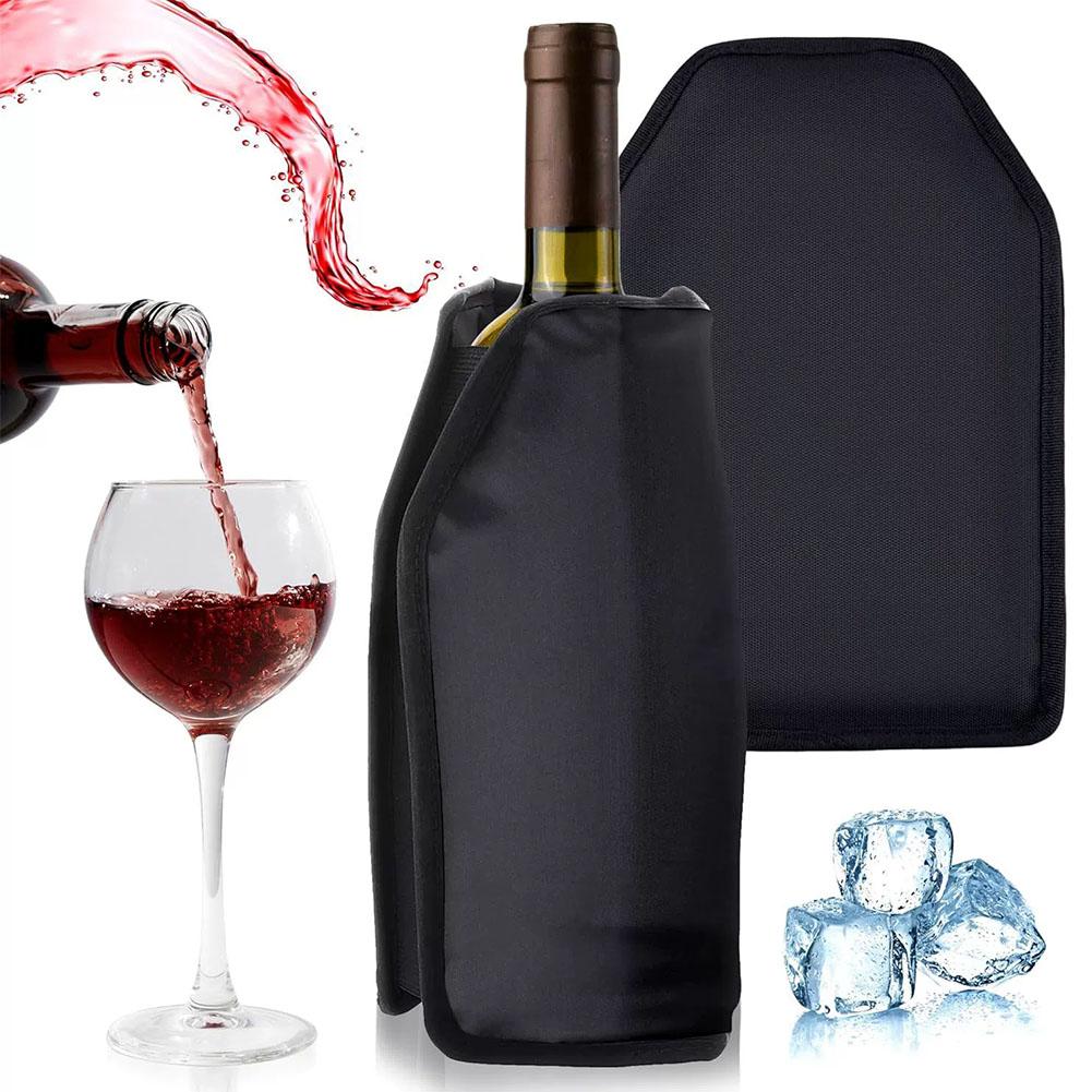 Wine Cooling Holder Ice Bag Je - đánh giá và giá Wine Chiller Sleeve