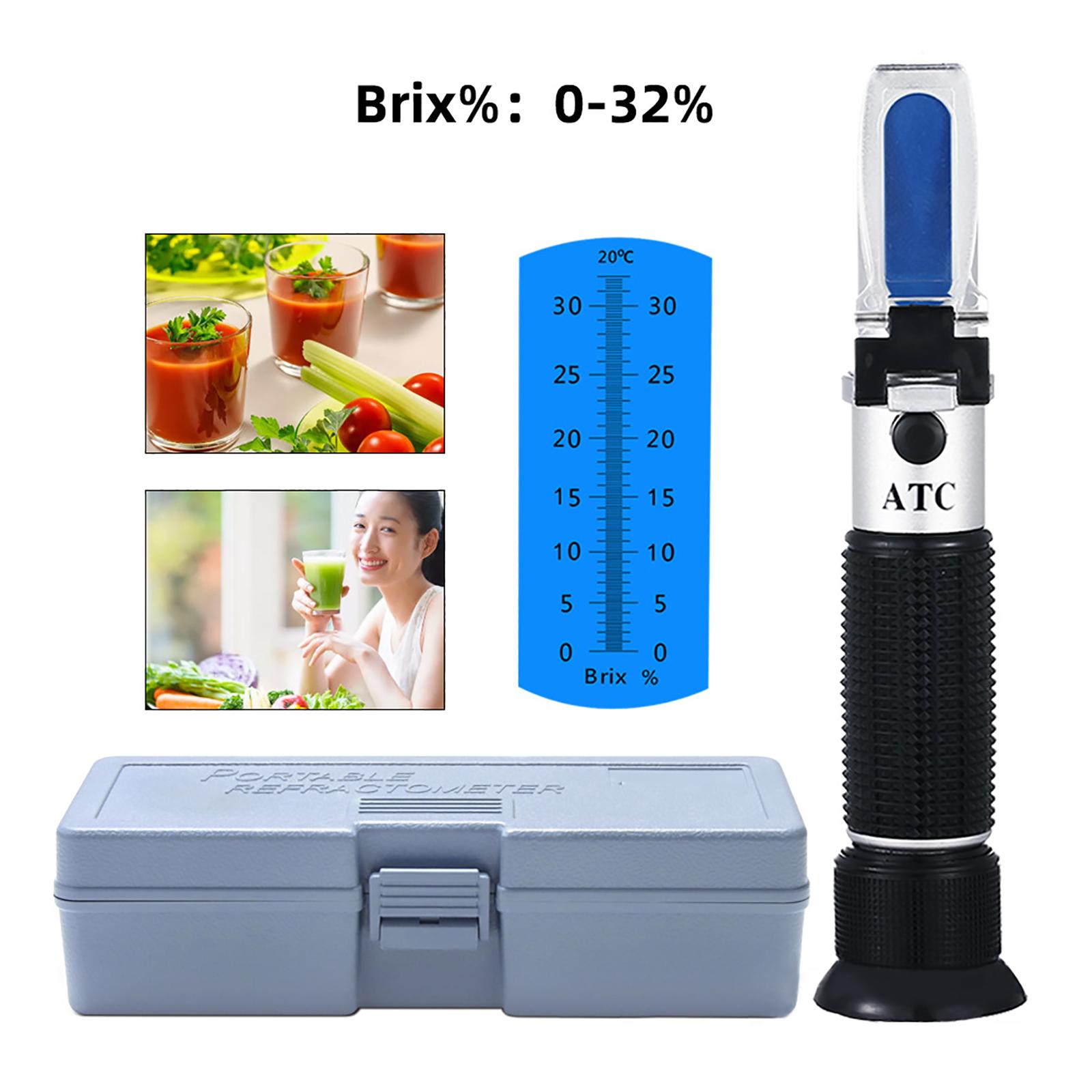 Brix Refractometer W/ Atc W/ S - đánh giá và giá Wine X Beer