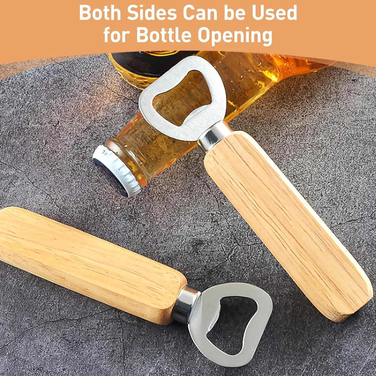 Wooden Bottle Opener Beer Can  - đánh giá và giá Wine Beer Spirits